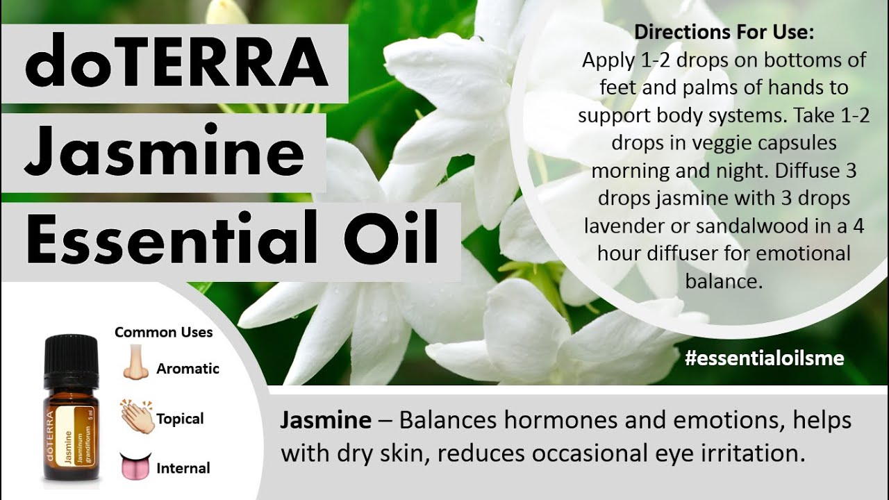 Exciting doTERRA Jasmine Essential Oil Uses Anita Fincham