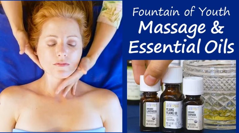 Fountain of Youth Massage & Essential Oil Blend with Aura Cacia Oils, How to, Anti-Aging, iHerb.com