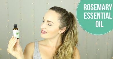 How I use rosemary essential oil || natural, organic, green beauty