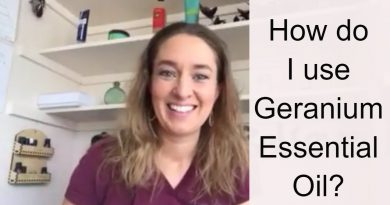 How do I use Geranium Essential Oil?
