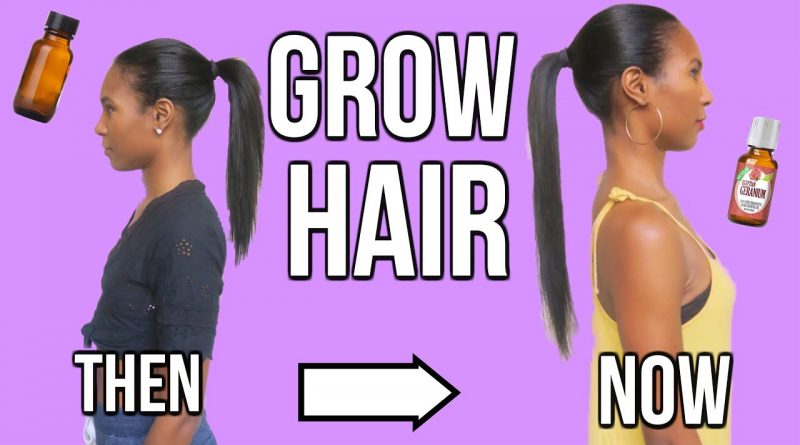 GROW YOUR HAIR LONG WITH ESSENTIAL OILS