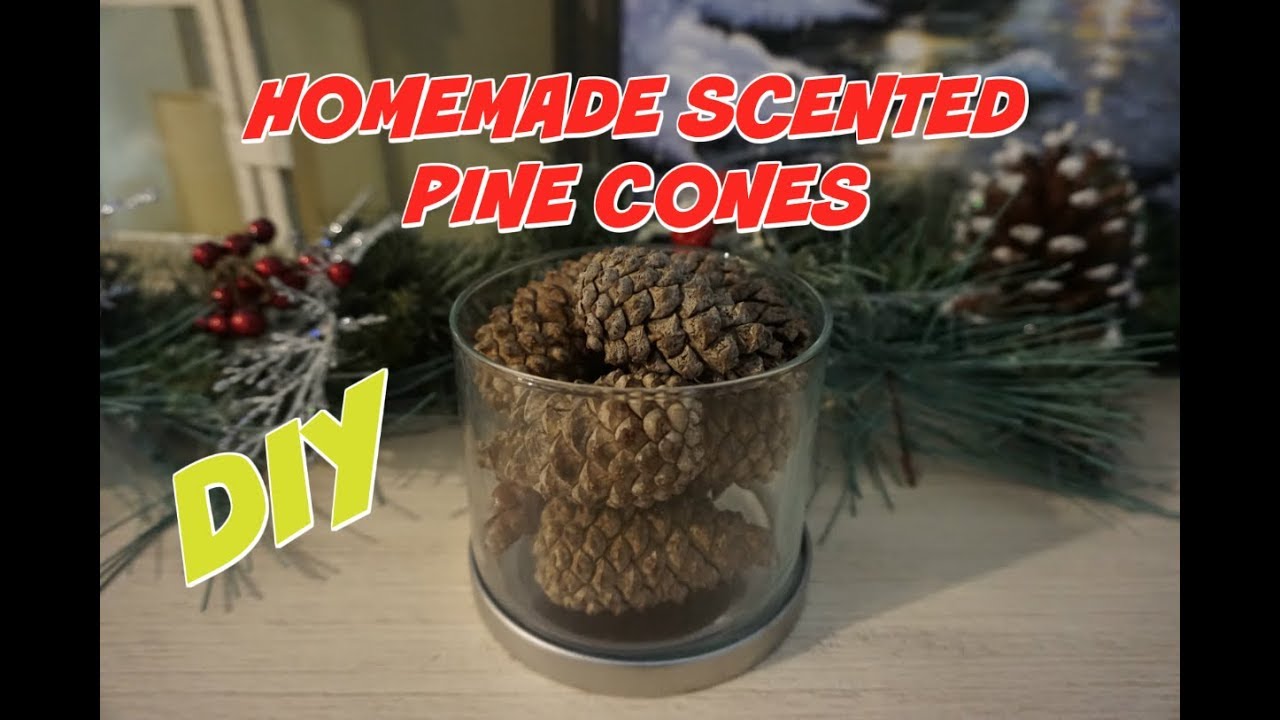 DIY HOMEMADE SCENTED PINE CONES ESSENTIAL OIL RECIPE Anita Fincham
