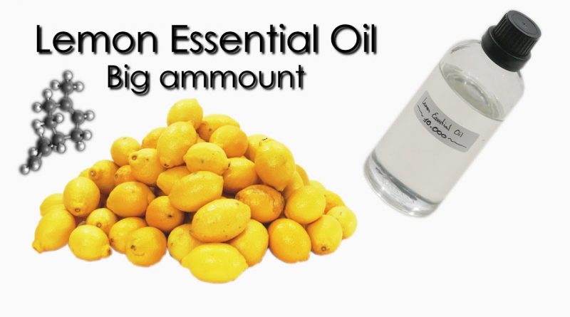 How to make lemon essential oil 🍋💦⚗️ 10K Subscribers special!!!