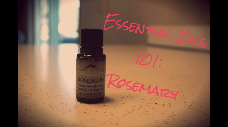 Essential Oils 101| Rosemary Essential Oil | Semi Crunchy Mama