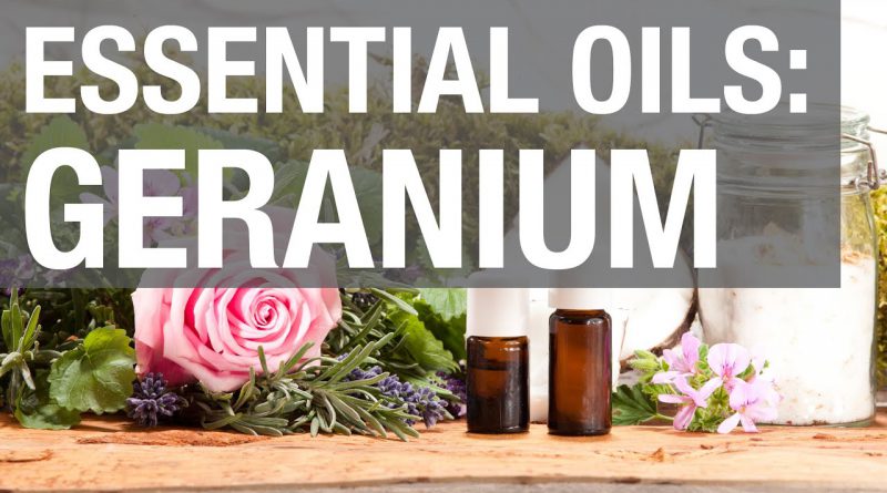 Essential Oils: Geranium