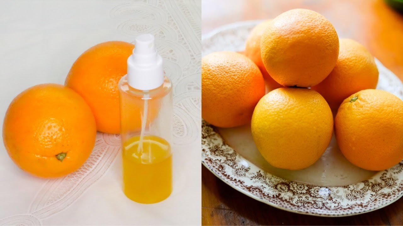 How To Make Sweet Orange Oil DIY Sweet Orange OIL For Skin LIGHTENING