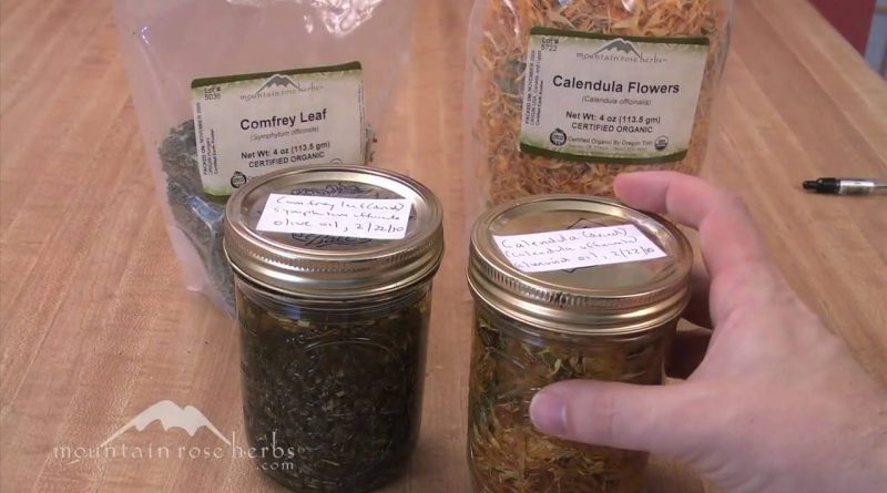 How to Make Herbal Infused Oils