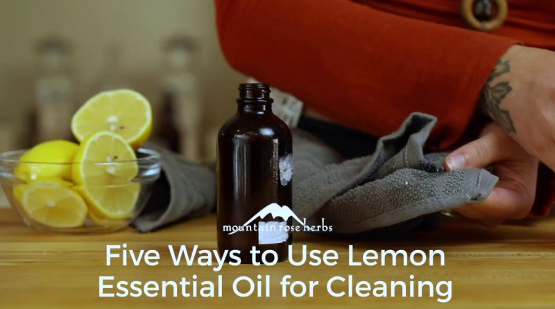 5 Popular Ways to Use Organic Lemon Essential Oil