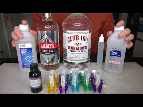 Making Your Own Perfume - Why We DON'T Use VODKA or WITCH HAZEL!