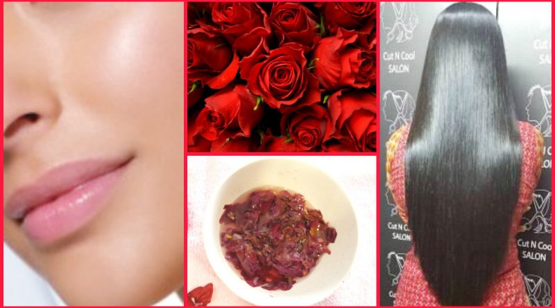 ROSE OIL BEAUTY BENEFITS │ ANTI-AGING, ACNE, DRY SKIN, WRINKLES, THICK HAIR, OILY SKIN REMEDY