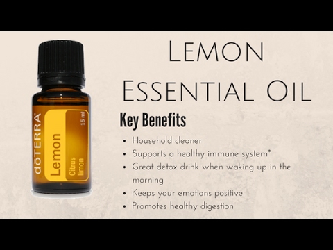 DoTerra Lemon Essential Oil Review