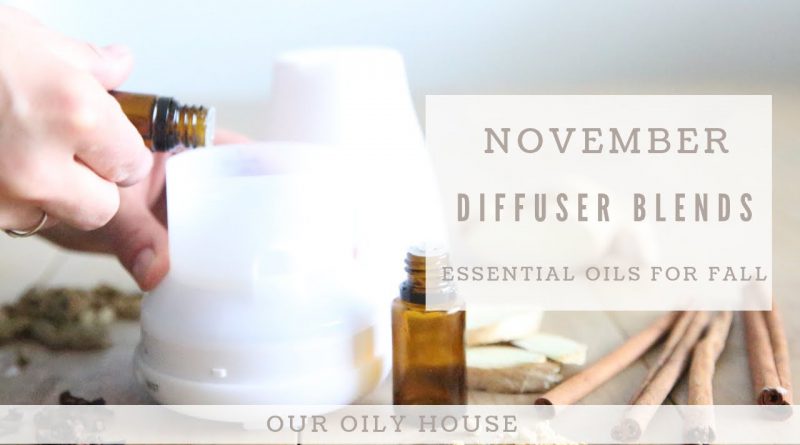 Essential Oil Diffuser Blends for November | Thanksgiving Day Blend