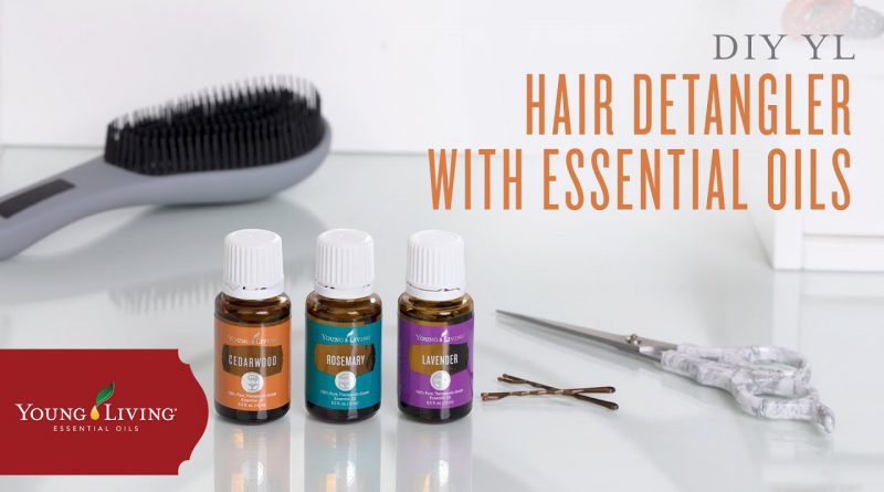 DIY Essential Oil Detangling Spray | Young Living Essential Oils