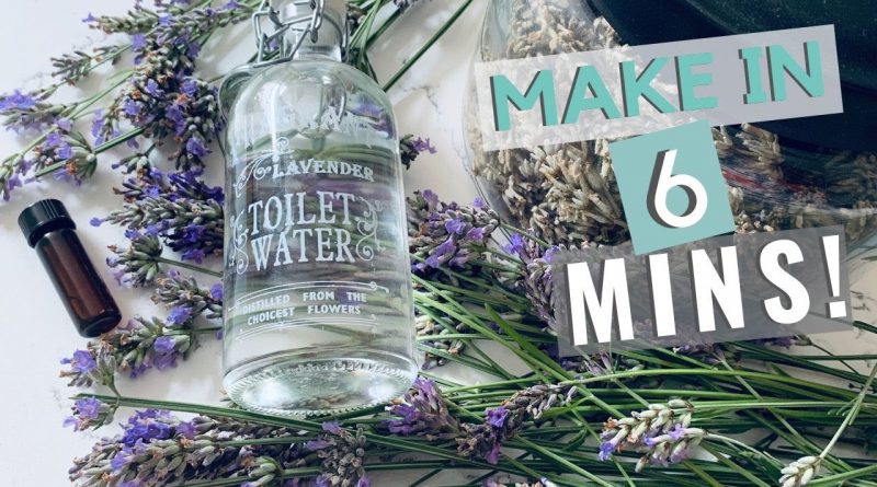 Making Homemade Lavender Essential Oil In The Microwave