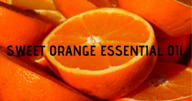 Sweet orange essential oil uses