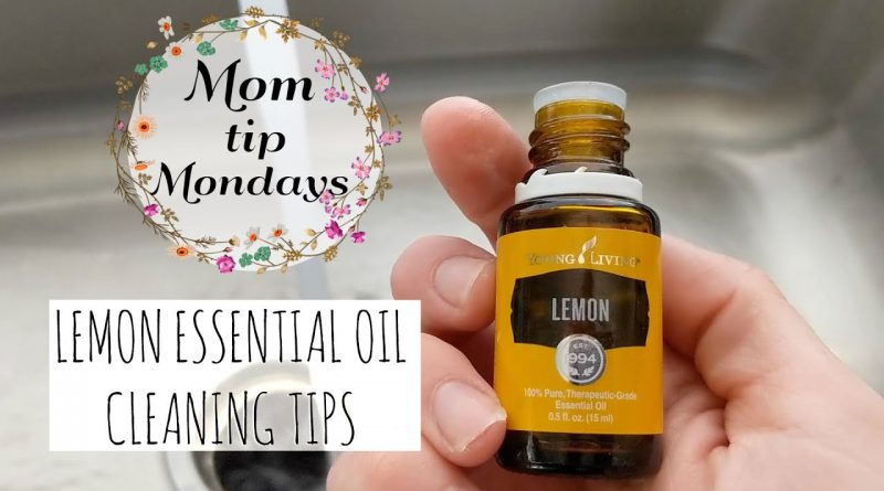 CLEANING WITH LEMON ESSENTIAL OIL