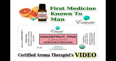 Grapefruit Essential Oil (Pink) - USDA Certified Essential Oils From Essante Organics