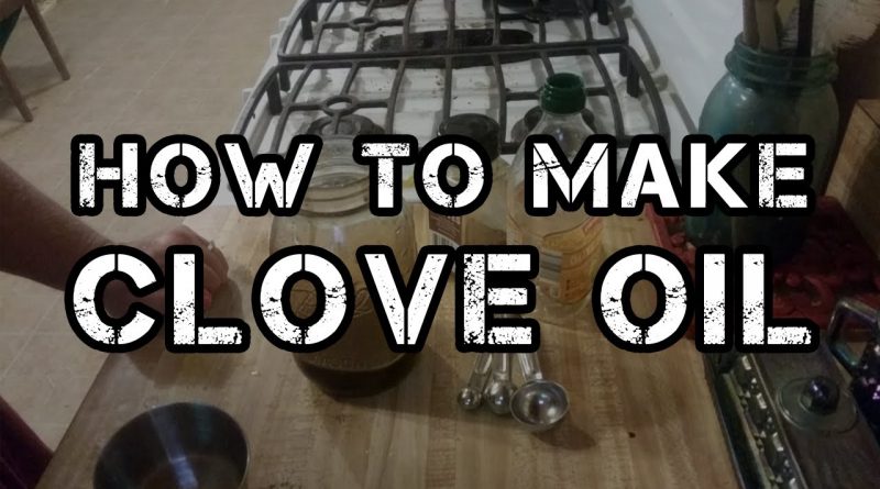 How to make clove oil