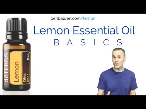 Lemon Essential Oil Basics