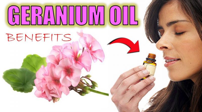 13 INCREDIBLE Geranium Oil Benefits - HAIR GROWTH, ACNE, FACE & SKIN | How To Make Geranium oil