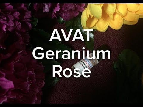 GERANIUM ROSE ESSENTIAL OIL REVIEW | APPALACHIAN VALLEY NATURAL PRODUCTS