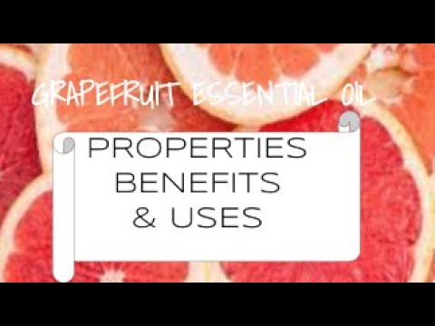 Grapefruit Essential Oil - Benefits & Uses
