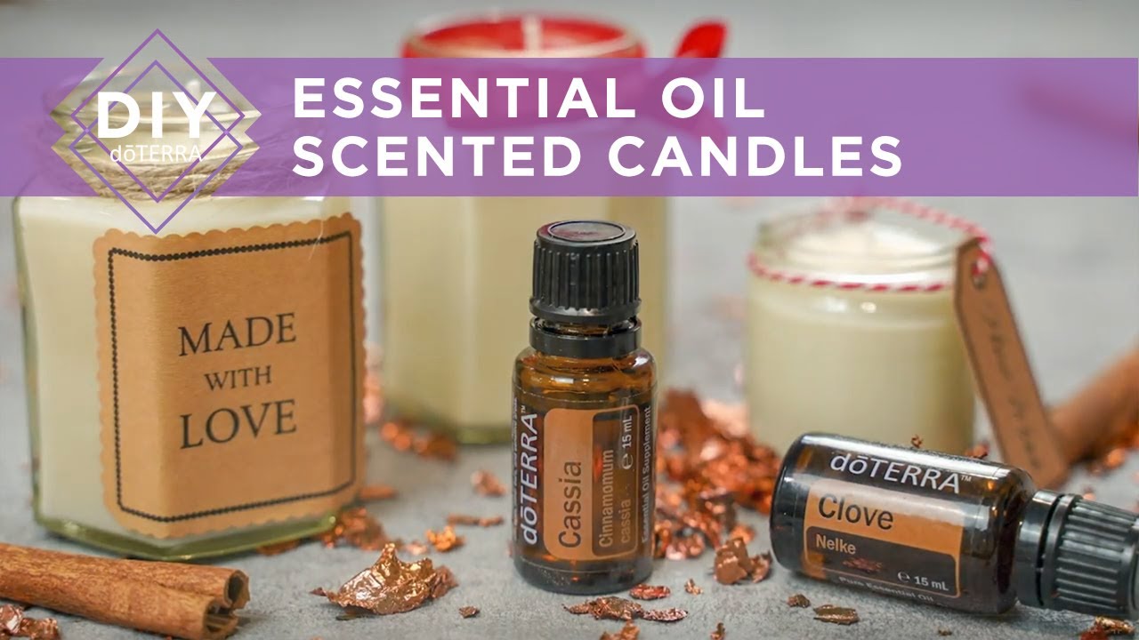 DIY doTERRA - Essential Oil Scented Candles