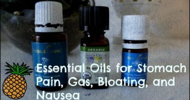 🍍 Essential Oils for Stomach Pain, Gas, Bloating, and Nausea