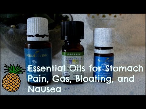 🍍 Essential Oils for Stomach Pain, Gas, Bloating, and Nausea