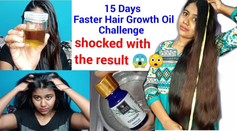 15 days hair growth challenge results & EXTREME Hair growth oil YOU WILL BE SHOCKED WITH THE RESULT😱