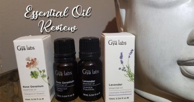 Gya Labs Review ~ Lavender & Rose Geranium Essential Oils